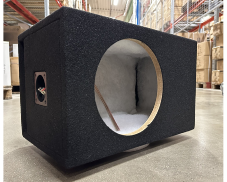 GAS Audio Power Gepoorte Subwooferkist 12" 43 liter GAS Audio Power Gepoorte Subwooferkist 12" 43 liter