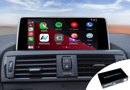 Wireless Carplay Android auto en screen mirroring voor o.a. BMW 1 serie NBT 2012 – 2018 multimedia navigatie interface