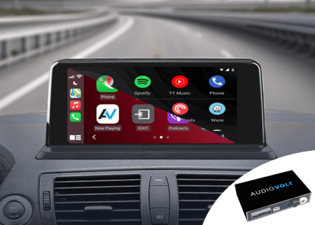 Wireless Carplay Android auto en screen mirroring voor BMW CIC multimedia navigatie interface