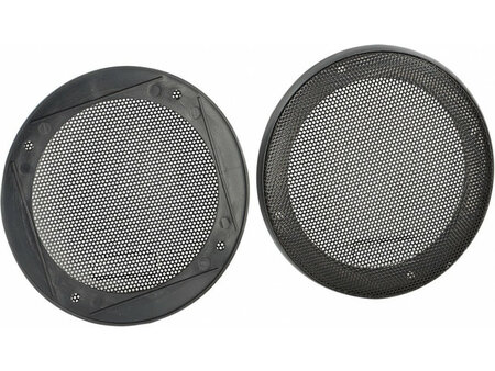 Luidsprekergril voor speakers met een diameter van &Oslash; 100 mm. inhoud: 2 stuks Luidsprekergril voor speakers met een diameter van &Oslash; 100 mm. inhoud: 2 stuks