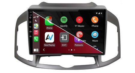 DAB+ autoradio navigatie voor Chevrolet Captiva 2011-2016 | Apple Carplay en Android | DSP sound | Qled 10-inch ARG-1000DAB