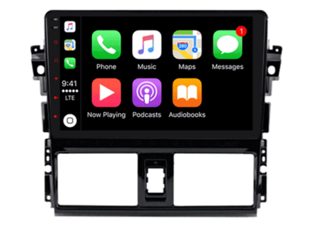 DAB+ autoradio navigatie voor Toyota Yaris 2014–2016 | Apple Carplay en Android | DSP sound | Qled 10-inch ARG-1000DAB