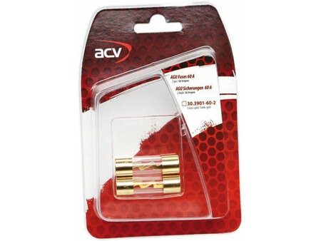 AGU zekering 60 Ampere (gold) 2 pieces AGU zekering 60 Ampere (gold) 2 pieces