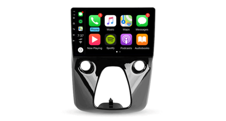 DAB+ autoradio navigatie voor Toyota Aygo/ Peugeot108 / Citroen C1 2014-2021 | Apple Carplay en Android | DSP sound | Qled 10-inch ARG-1000DAB