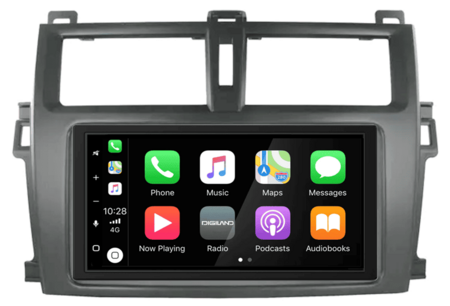 DAB+ Wireless Apple Carplay & Android auto navigatie voor Toyota Verso-S 2011-2015 Audiovolt XPA-675DBT