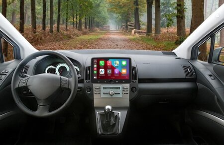 DAB+ navigatiesysteem voor Toyota Corolla Verso 2004-2009 | CarPlay en Android Auto | XPA-800RDAB