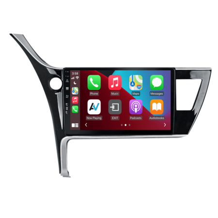 Toyota Corolla 2017-2019 Apple Carplay en Android auto navigatie | 8-core 4+64GB | DSP sound | Qled 10-inch AV-D040Q