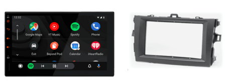 Wireless Carplay en Android octa core navigatie geschikt voor TOYOTA Corolla 2007-2013