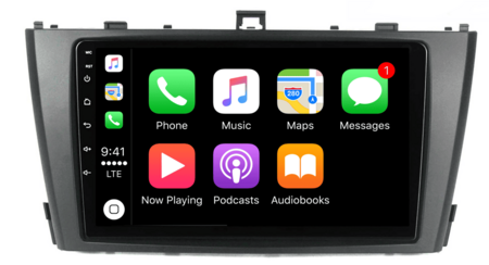 DAB+ autoradio navigatie voor Toyota Avensis 2009-2015 | Apple Carplay en Android | DSP sound | Qled 9-inch ARG-900DAB