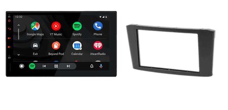 Wireless Carplay en Android octa core navigatie geschikt voor Toyota Avensis 2002 – 2008