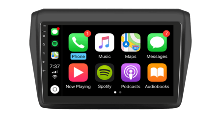 DAB+ autoradio navigatie voor Suzuki Swift 2017+ | Apple Carplay en Android | DSP sound | Qled 9-inch ARG-900DAB