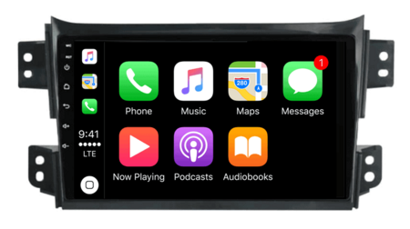 DAB+ autoradio navigatie voor Opel Agila / Suzuki Splash 2008-2014 | Apple Carplay en Android | DSP sound | Qled 9-inch ARG-900DAB