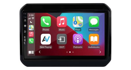 Suzuki Ignis 2016-2020 Apple Carplay en Android navigatie | DSP sound | Qled 9-inch AV-D040Q