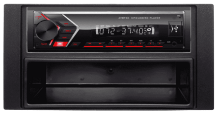 1-din autoradio geschikt voor Ford Focus 2, C-max, S max, Fiesta