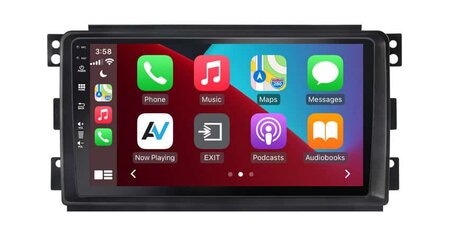 Benz Smart 2006-2009 Apple Carplay en Android auto navigatie | 8-core 4+64GB | DSP sound | Qled 9-inch AV-D040Q