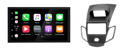 DAB+ voor FORD Fiesta 2008-2017 (zwart met display) wireless Apple Carplay & Android auto navigatie – Audiovolt XPA-675DBT