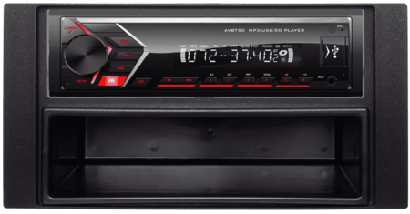 1-din autoradio Ford Transit, Kuga, Galaxy, Fusion muziek streamen bellen