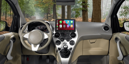 DAB+ navigatiesysteem voor Ford KA 2008-2016 | CarPlay en Android Auto | XPA-800RDAB inclusief stuurwielbediening