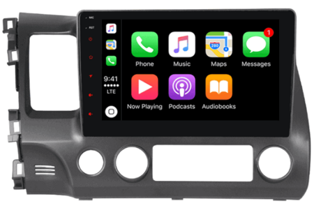 DAB+ autoradio navigatie Honda Civic 2006–2011 | Apple Carplay en Android | DSP sound | Qled 10-inch ARG-1000DAB