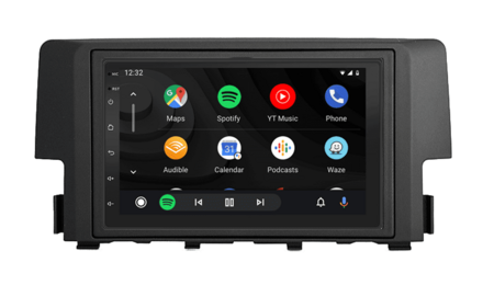 HONDA Civic 2016+ Draadloos Car link navigatie | complete set | Android | WIFI | DAB+ autoradio