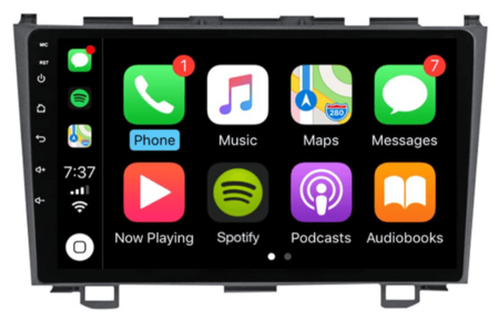 DAB+ autoradio navigatie voor Honda CR-V 2007-2012 | Apple Carplay en Android | DSP sound | Qled 9-inch ARG-900DAB