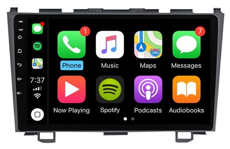 Honda CR-V 2007-2012 octa core wireless carplay en Android navigatie autoradio 9” | DAB+