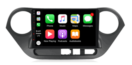 DAB+ autoradio navigatie voor Hyundai i-10 2013-2019 | Apple Carplay en Android | DSP sound | Qled 9-inch ARG-900DAB