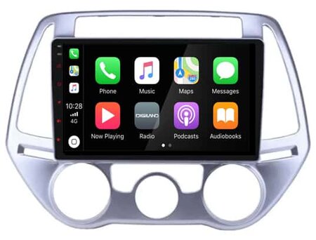 DAB+ autoradio navigatie voor Hyundai i-20 2012–2014 | Apple Carplay en Android | DSP sound | Qled 9-inch ARG-900DAB