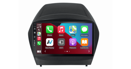 DAB+ autoradio navigatie voor Hyundai IX35 2010-2018 Apple Carplay en Android | DSP sound | Qled 9-inch ARG-900DAB