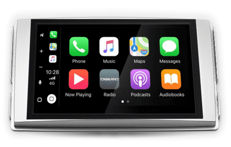 Wireless Apple Carplay & Android auto navigatie voor Hyundai Santa Fe 2006-2012 4x80W Audiovolt XPA-675BT