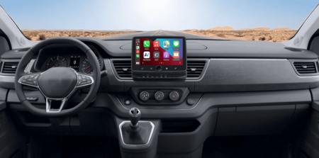 DAB+ navigatiesysteem voor Renault Trafic 2021-2024 | CarPlay en Android Auto | XPA-800RDAB