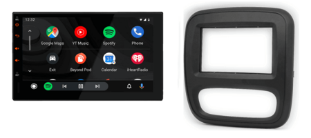 Wireless Carplay en Android octa core navigatie geschikt voor RENAULT Trafic OPEL Vivaro 2014+
