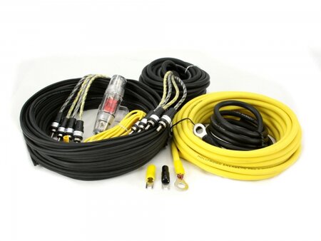 PRO 48 - 4 Channel  9,6 mm&sup2; Installation Cable KIT - 600 Watt