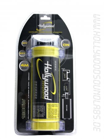 HCM 4 - 4F HDFT Car HiFi Capacitor - 1800 Watt