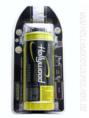 HCM 6 - 6 Farad Car HiFi Capacitor - 2400 Watt