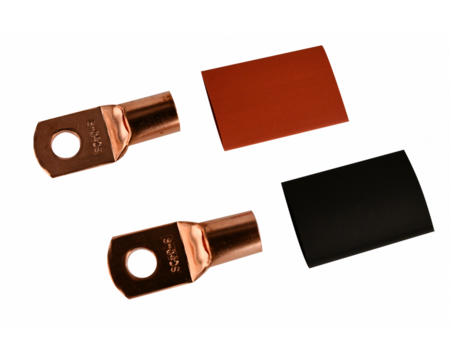 AUDIO SYSTEM 8mm Ring kabelschoen: 10mm&sup2;, zwart