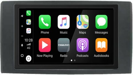 DAB+ Wireless Apple Carplay & Android auto voor Iveco Daily 2004-2016 autoradio – navigatie 4x80W Audiovolt XPA-675DBT
