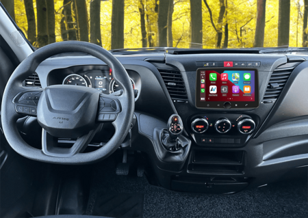 DAB+ navigatiesysteem voor Iveco Daily 2014-heden | CarPlay en Android Auto | XPA-800RDAB