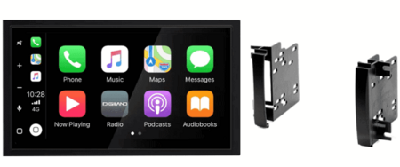 DAB+ wireless Apple Carplay & Android auto voor DODGE Avenger, Caliber, Challenger, Ram navigatie Audiovolt XPA-675DBT