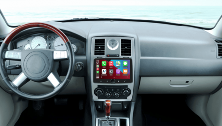 DAB+ navigatiesysteem voor Chrysler 300c, Dodge Charger, Jeep Grand Cherokee | CarPlay en Android Auto | XPA-800RDAB
