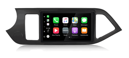 DAB+ Wireless Apple Carplay & Android auto navigatie voor KIA Picanto 2011 – 2017 4x80W Audiovolt XPA-675DBT