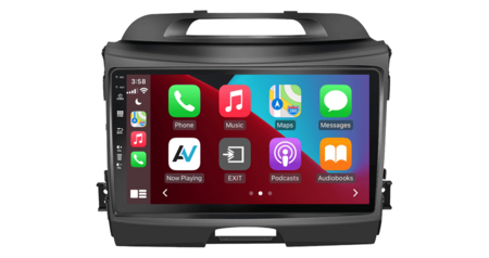 Kia Sportage 2010-2016 Apple Carplay en Android auto navigatie | 8-core 4+64GB | DSP sound | Qled 9-inch AV-D040Q