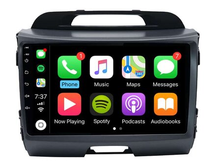 Navigatie voor Kia Sportage 2010-2016 | Octa core chip | draadloos Car link en Android 12 | 4+64GB autoradio 9-inch