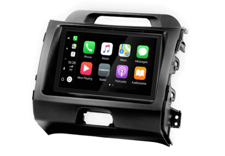 DAB+ voor Kia Sportage 2010-2016 wireless Apple Carplay & Android auto navigatie Audiovolt XPA-675DBT