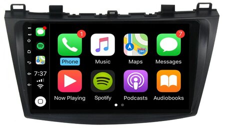 Mazda 3 2010-2012 Carplay en Android navigatie 9” | DAB+