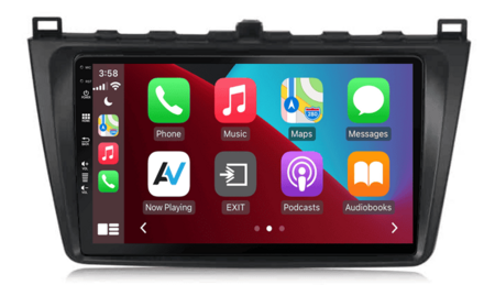 Mazda 6 (2008–2013) Apple Carplay en Android navigatie | DSP sound | Qled 9-inch AV-D040Q