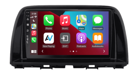 Mazda CX-5 Apple Carplay en Android navigatie | DSP sound | Qled 9-inch AV-D040Q