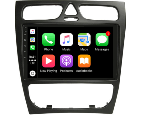 DAB+ autoradio navigatie voor Mercedes C klasse, G klasse, Vito, Viano | Apple Carplay en Android | DSP sound | Qled 9-inch ARG-900DAB