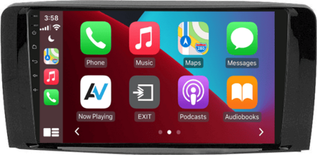 Mercedes R-klasse (W251) 2005-2013 Apple Carplay en Android navigatie | DSP sound | Qled 9-inch AV-D040Q