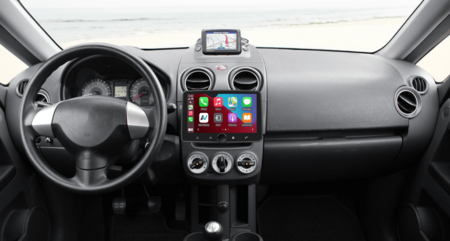 DAB+ navigatiesysteem voor MItsubishi Colt 2008-2012 | CarPlay en Android Auto | XPA-800RDAB